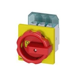 1 pcs : 3LD22030TK53 - Control Switches DISC SW 32A ROT HDL 4HOLE R/Y 3P