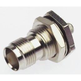 1 pcs - Telegartner, jack Panel Mount TNC Connector, 50Ω, Straight Body