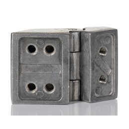 1 pcs - RS PRO Stainless Steel Concealed Hinge, Screw Fixing 30mm x 41mm x 17mm