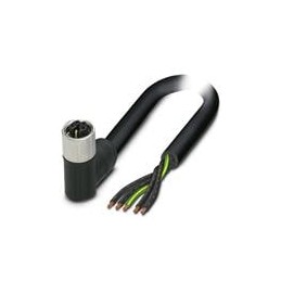 1 pcs : 1414817 - Sensor Cables / Actuator Cables 5POS Power Cable Black-Gray 10m