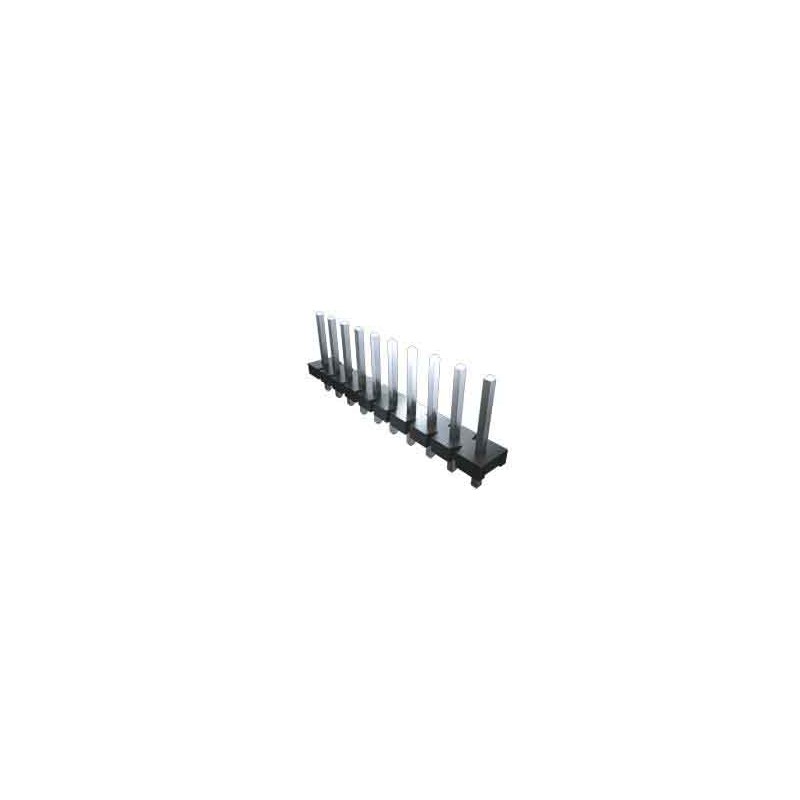 10 pcs - Samtec HPM Series Right Angle Through Hole Pin Header, 3 Contact(s), 5.08mm Pitch, 1 Row(s), Unshrouded
