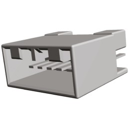 100 pcs - TE Connectivity MULTILOCK 070 Series Straight Through Hole Mount PCB Socket, 6-Contact, 1-Row, 3.5mm Pitch, Solder