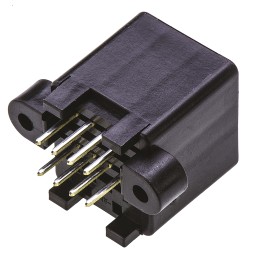 100 pcs - TE Connectivity, MULTILOCK 040 Female Connector Housing, 2.5mm Pitch, 8 Way, 2 Row