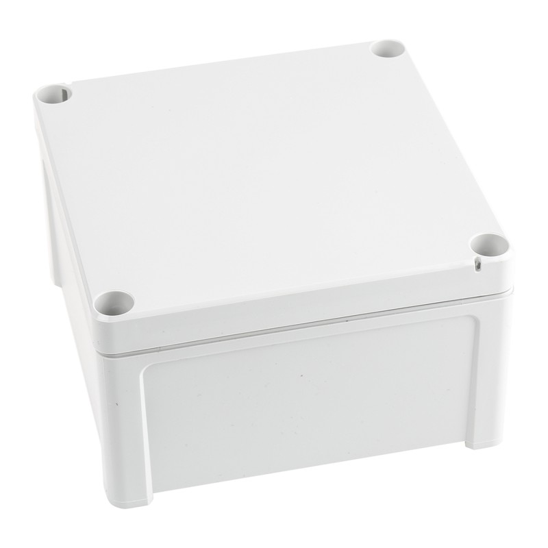 1 pcs - Fibox TEMPO Series Grey ABS Enclosure, IP65, Grey Lid, 130 x 130 x 75mm