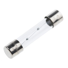 10 pcs - RS PRO 5A T Glass Cartridge Fuse, 6.3 x 32mm