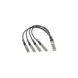 1 pcs : 100345-1201 - Ethernet Cables / Networking Cables zQSFP+ to 4zSFP+ 25G CBL 2m LGTH 30AWG