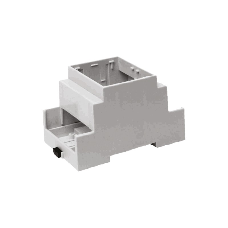 1 pcs - CAMDENBOSS Solid Top Enclosure Type CNMB Series , 160 x 58 x 90mm, Polycarbonate DIN Rail Enclosure