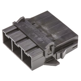 1 pcs - Molex, Mini-Fit Sr Male Connector Housing, 10mm Pitch, 3 Way, 1 Row