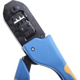 1 pcs - TE Connectivity CERTI-CRIMP II Hand Ratcheting Crimp Tool for Mini-Universal MATE-N-LOK Connector Contacts, 0.12