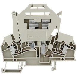 1 pcs - Weidmüller Z Series Beige Fused DIN Rail Terminal, Single-Level, Clamp Termination, Fused