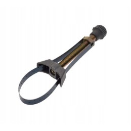 Universal oil filter wrench with steel band
