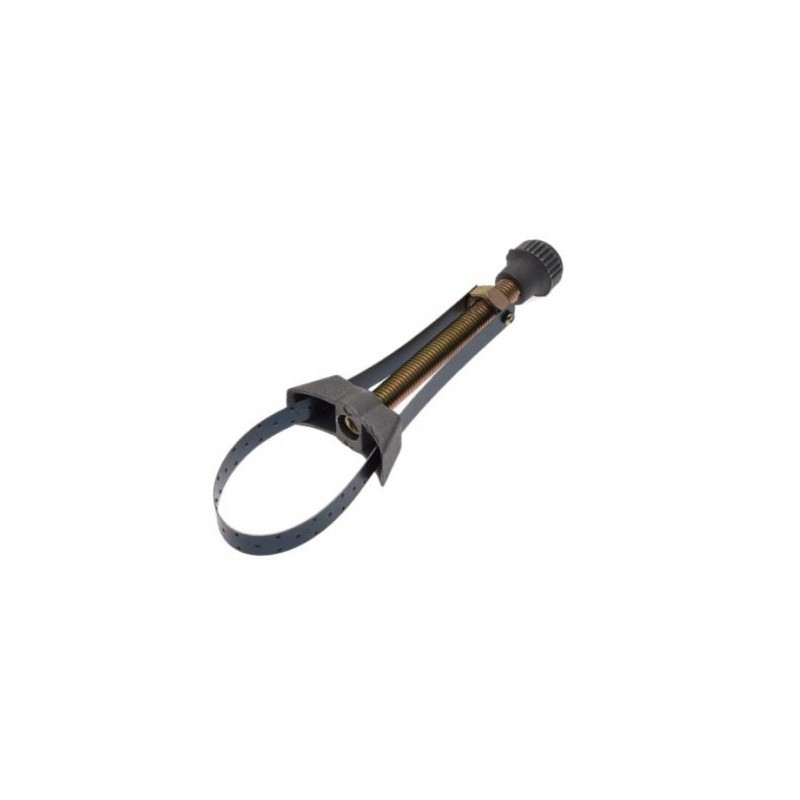 Universal oil filter wrench with steel band