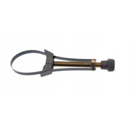Universal oil filter wrench with steel band