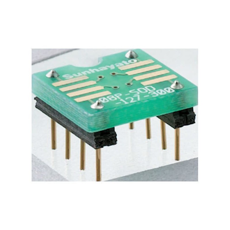 1 pcs - Sunhayato Straight SMT Mount 0.65mm Pitch IC Socket Adapter