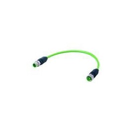 1 pcs : 21342627840050 - Sensor Cables / Actuator Cables M12 Y-cod 8-pol st/st m/f PUR 5.0m