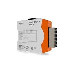 1 pcs : PR100195 - PLC Controllers RevPi DI Digital I/O expansion module with 16 digital inputs but no outputs