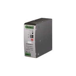 1 pcs : SPDE244801R - DIN Rail Power Supplies SWITCHING POWER SUPPLY, 24VDC 480W, SINGLE PHASE, SCREW TERMINALS, PFC, DC OK RELA