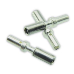 1 pcs - ITT Cannon Socket Crimp Circular Connector Contact, Contact Size 18 - 14AWG, Wire Size 18 awg