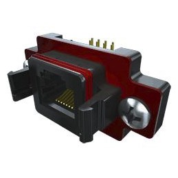 11 pcs - Samtec RPBE Series Female RJ45 Connector, Panel Mount