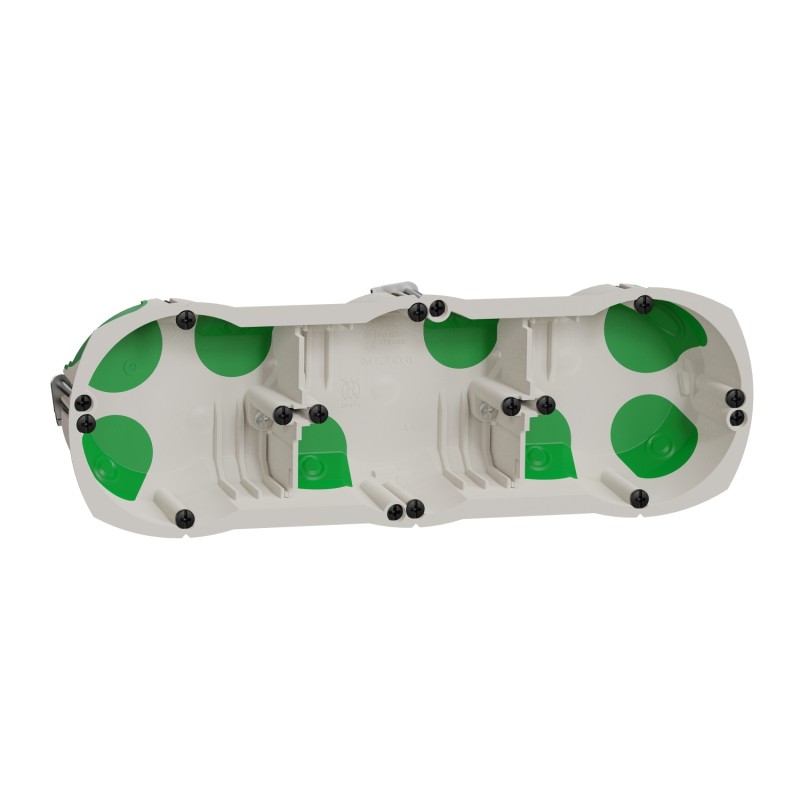 1 pcs - Schneider Electric Multifix Series PC/ABS Box, 67 x 40mm