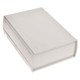 1 pcs - RS PRO Light Grey Polycarbonate Enclosure, IP53, 185.5 x 136 x 60mm