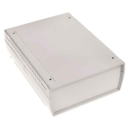 1 pcs - RS PRO Light Grey Polycarbonate Enclosure, IP53, 185.5 x 136 x 60mm