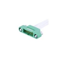 1 pcs : G125-MC12005M3-1500L - Rectangular Cable Assemblies Gecko-SL Cable Assembly, Male Single-Ended, with floating hex socket