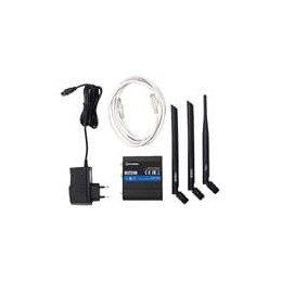 1 pcs : RUT24000E000 - Routers 4G/3G/2G/LTE CAT4, Cellular Router, Single SIM, WiFi 2.4 Ghz, 2 x Ethernet, Digital & Analogue I/