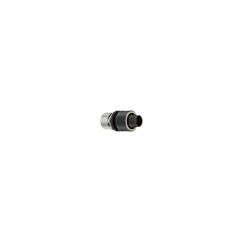 1 pcs : C11WAM-P17XMM0-0000 - Circular Metric Connectors HD S plug W SL, sz 1, IP6K8 / IP6K9K, 17 Contacts, A (light brown) Key
