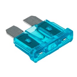 10 pcs - RS PRO 15A Blue Blade Car Fuse, 32V dc