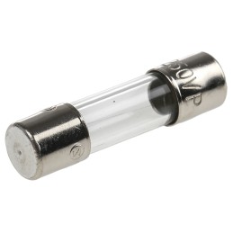 10 pcs - Littelfuse 63mA F Glass Cartridge Fuse, 5 x 20mm