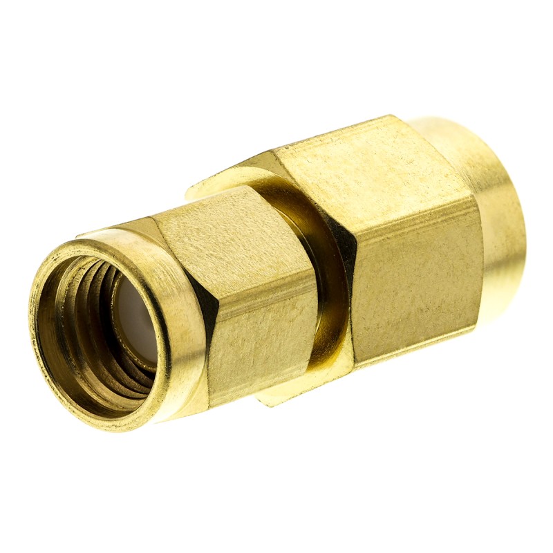 1 pcs - TE Connectivity, Plug Cable Mount SMA Connector, 50Ω, Crimp Termination, Straight Body