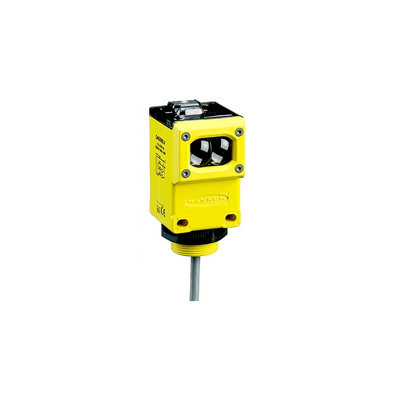 1 pcs - Banner Diffuse Photoelectric Sensor, Block Sensor, 1 m Detection Range