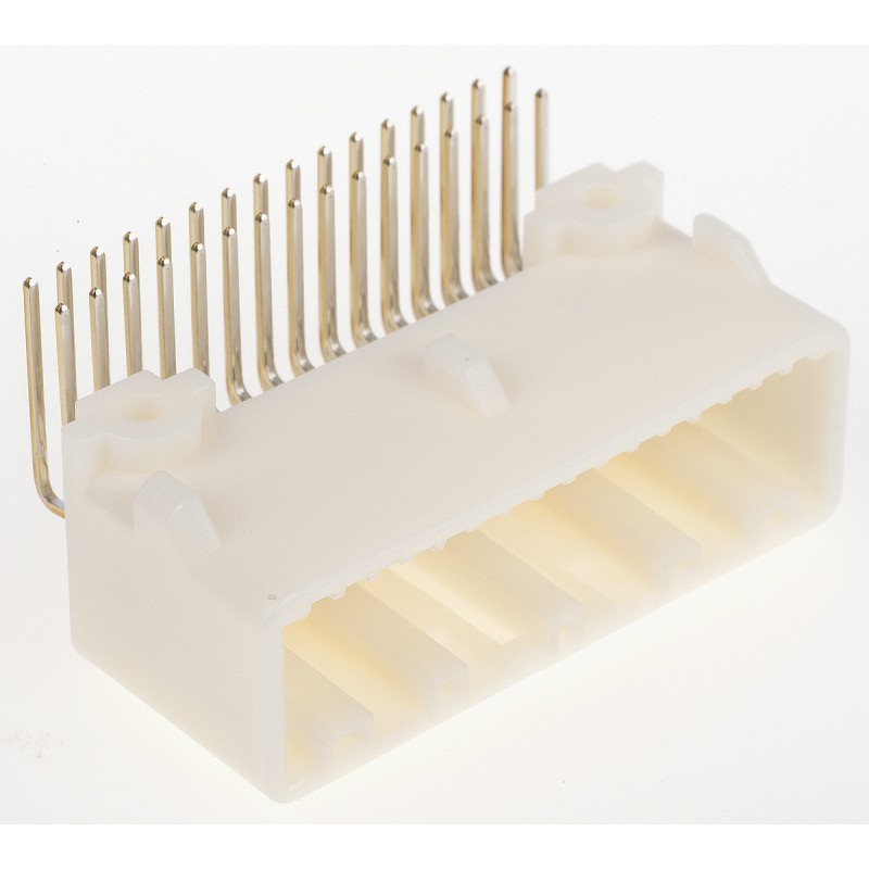 11 pcs - TE Connectivity, TH 025 Automotive Connector Socket 32 Way, Solder Termination