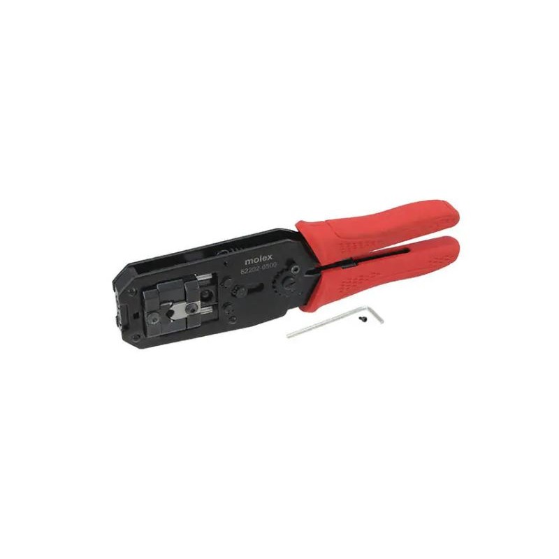 1 pcs - Molex 62202 Hand Ratcheting Crimp Tool for RJ45 Connectors