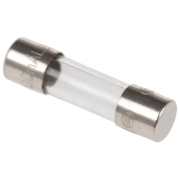 10 pcs - Littelfuse 400mA F Glass Cartridge Fuse, 5 x 20mm