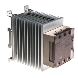 1 pcs - Omron G3PE Three Phase Series Solid State Relay, 35 A Load, DIN Rail Mount, 528 V ac Load, 30 V dc Control