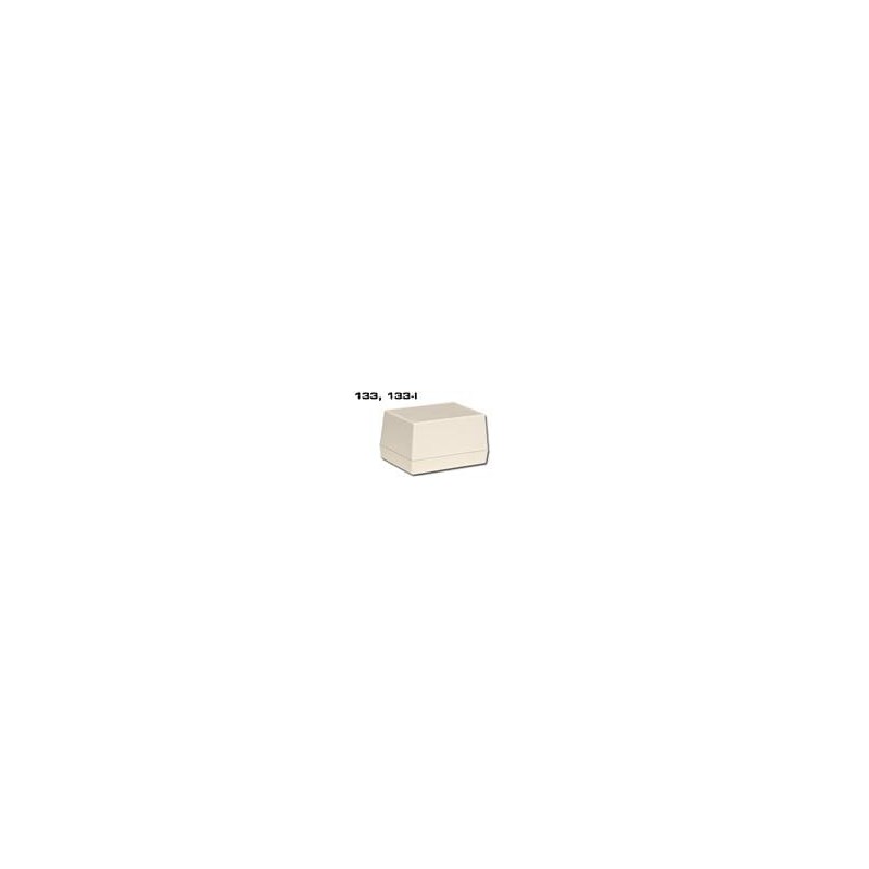 1 pcs : 133,AL - Enclosures for Industrial Automation 3.25X4.38X2.51 AL
