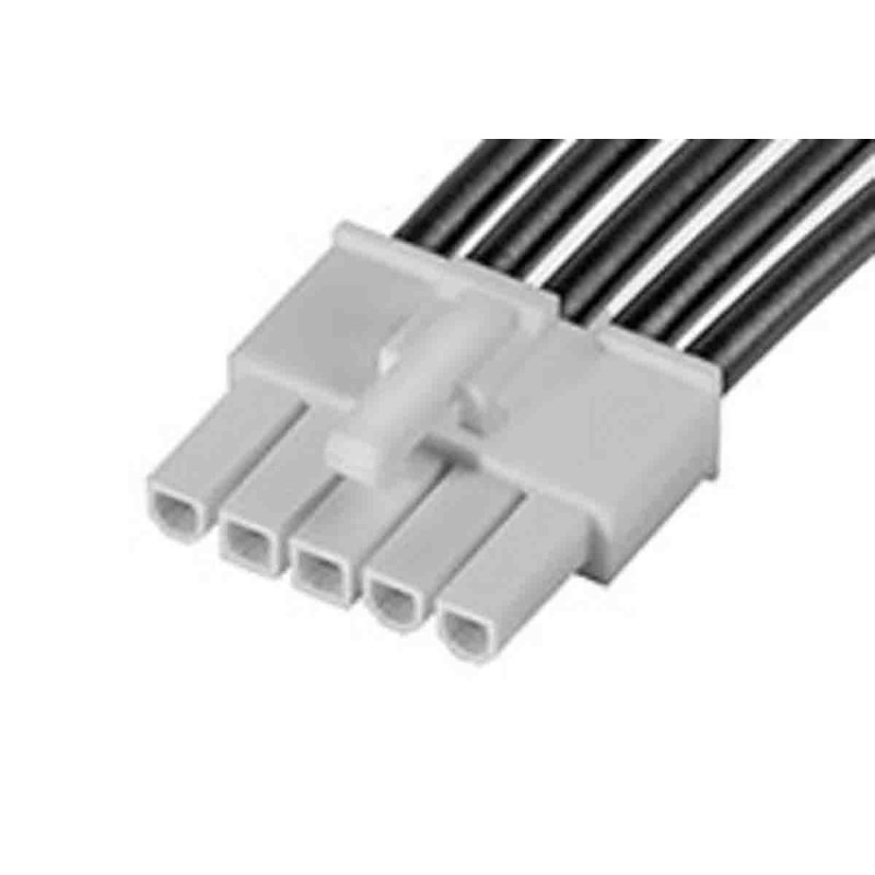 1 pcs - Molex 1 Way Male Mini-Fit Jr. to 1 Way Male Mini-Fit Jr. Wire to Board Cable, 150mm