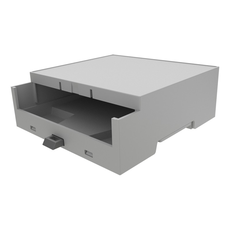 1 pcs - Italtronic DIN Rail Enclosure Enclosure Type 5M XTS Compact Series , 90 x 32.2mm, ABS DIN Rail Enclosure