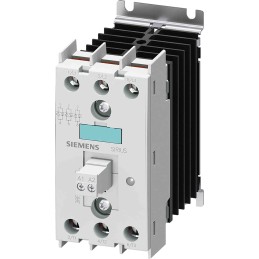1 pcs - Siemens 3RF24 Series Solid State Relay, 10 A Load, Screw Fitting, 600 V Load