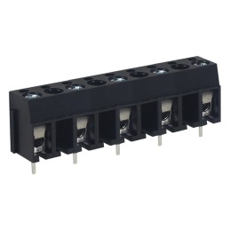 10 pcs - RS PRO PCB Terminal Block, 5-Contact, 10mm Pitch, Through Hole Mount, 1-Row, Screw Termination
