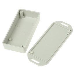 1 pcs - Hammond 1551 Series Grey ABS Handheld Enclosure, , IP54, 80 x 40 x 20mm