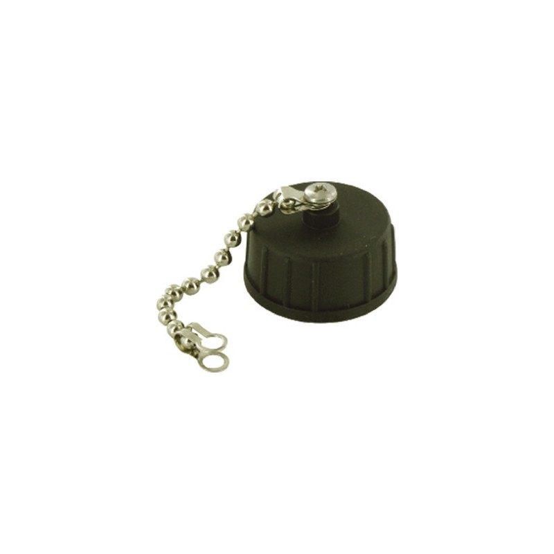 1 pcs - Amphenol, USB-A Cap with Chain for use with USBBF Series Field Receptacles