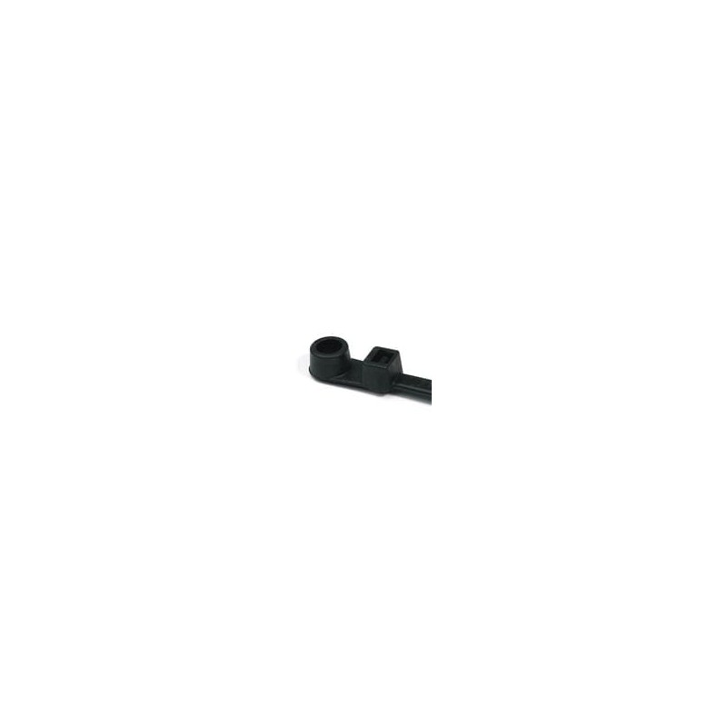 1 pcs : T120MR0K2 - Cable Tie Mounts T120MR BLK MTG TIE 15.55