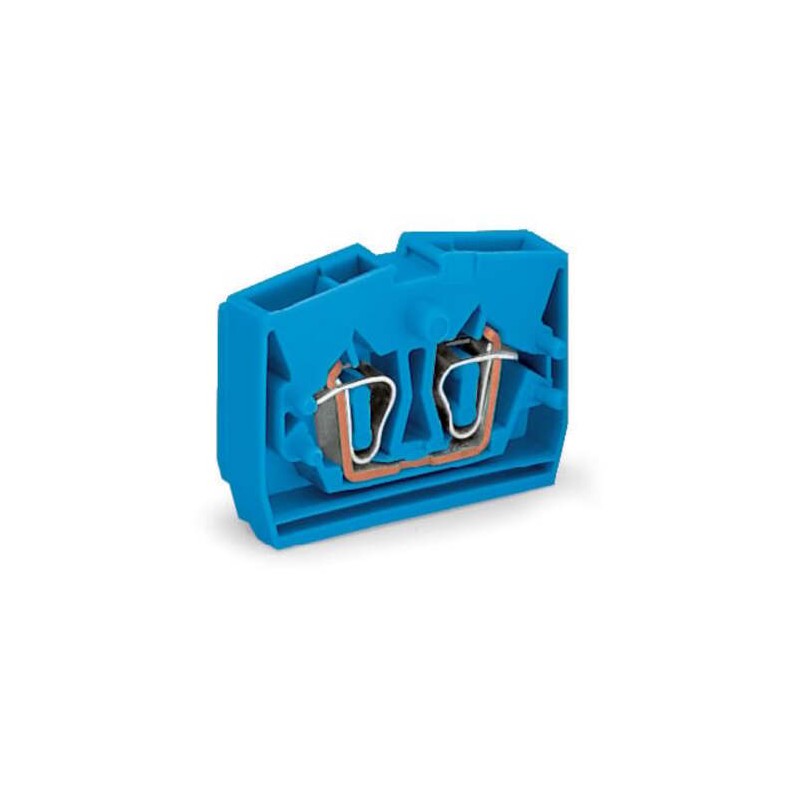 10 pcs - Wago 264 Series Terminal Block, 2-Way, 24A, 28 - 12 AWG Wire, Cage Clamp Termination