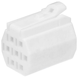 10 pcs - Hirose, DF62 Female Connector Housing, 2.2mm Pitch, 7 Way, 3 Row