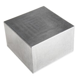 1 pcs - Hammond Eddystone Series Natural Die Cast Aluminium Enclosure, IP54, Natural Lid, 125 x 125 x 79mm