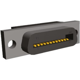 1 pcs - TE Connectivity 24-Way IDC Connector Socket for Cable Mount, 2-Row