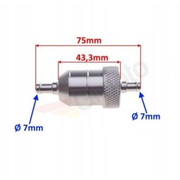 CNC fuel filter motorcycle atv scooter quad
